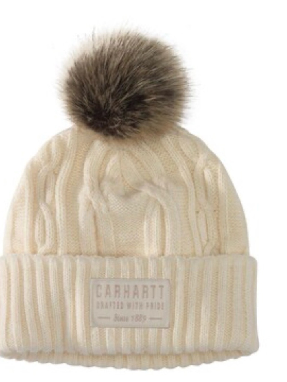 Carhartt Women's Knit Pom Pom Beanie